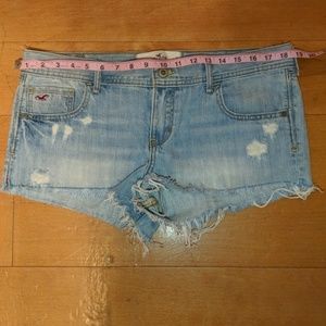 Hollister jean shorts